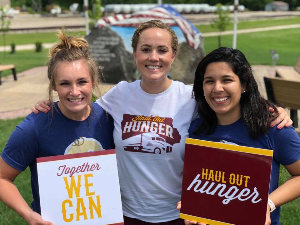 Dows Food Pantry— Haul Out Hunger Iowa Select Farms